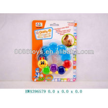 Teethers bebê seguro Silicone Baby Teether